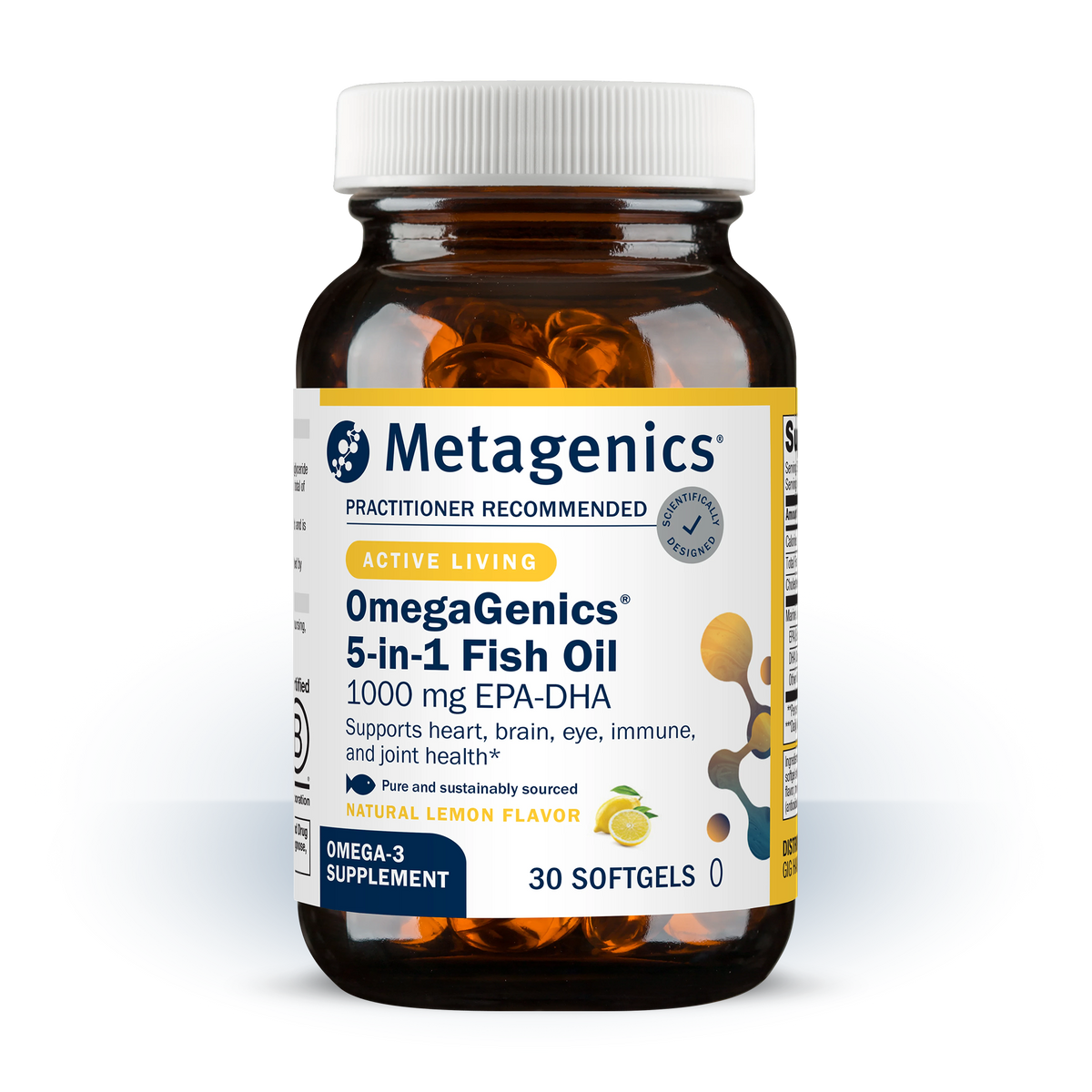 OmegaGenics® 5-in-1 Fish Oil 1000 mg EPA-DHA