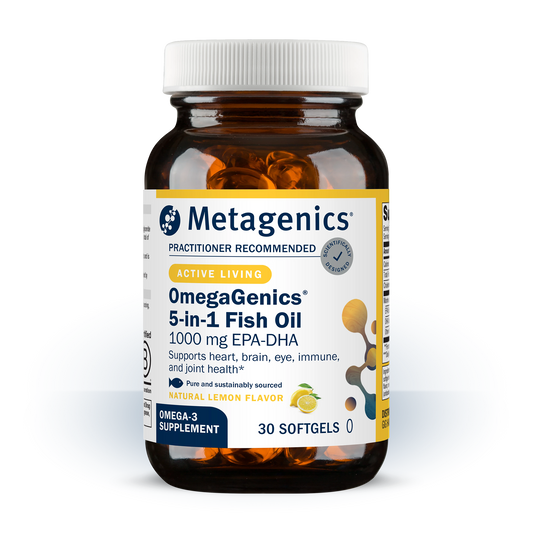 OmegaGenics® 5-in-1 Fish Oil 1000 mg EPA-DHA