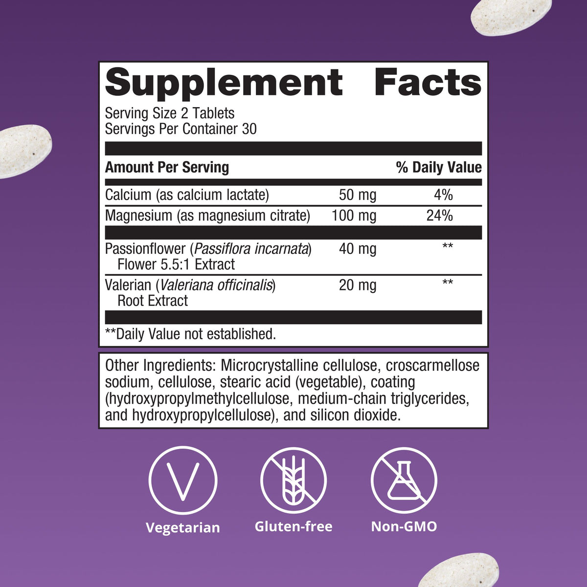 MyoCalm® Supplement Facts
