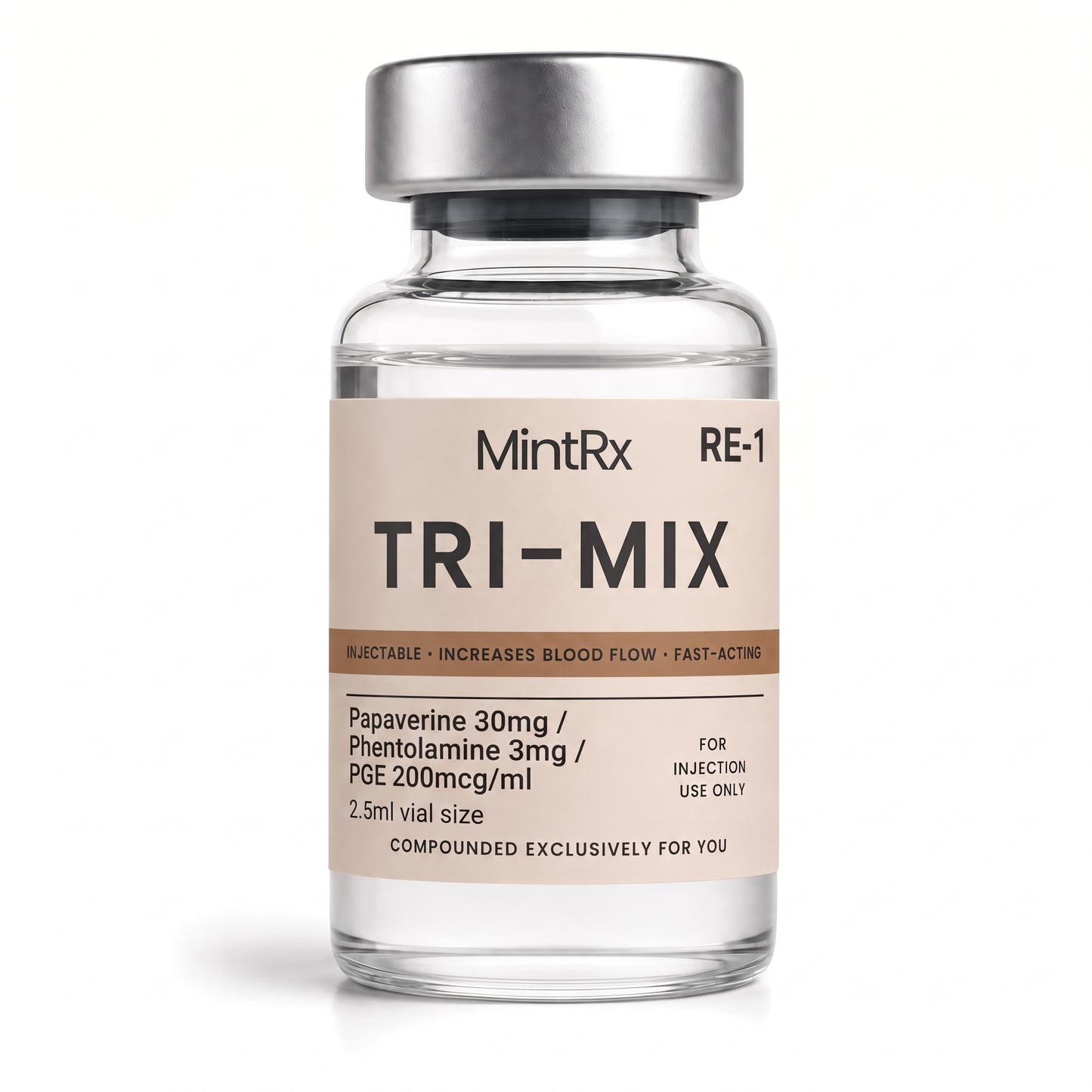 RE-1 2.5mL (30/3/200) Tri-Mix Injection