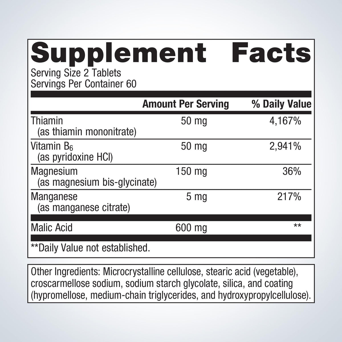 Fibroplex® Soft Tissue Support Supplement Facts