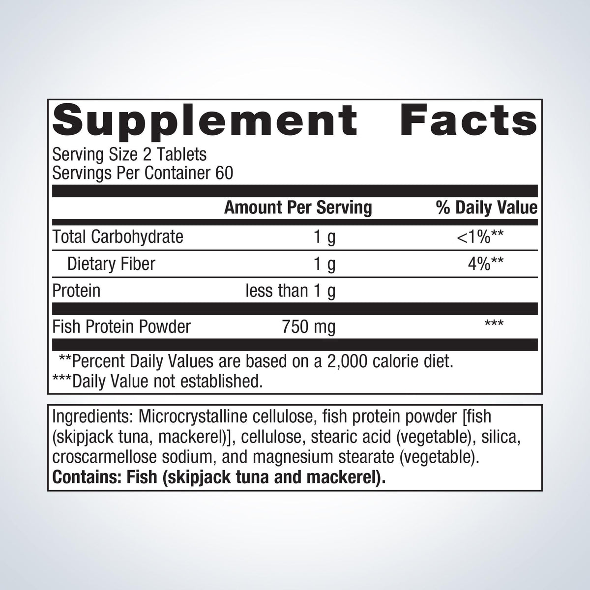 Vasotensin® Supplement Facts
