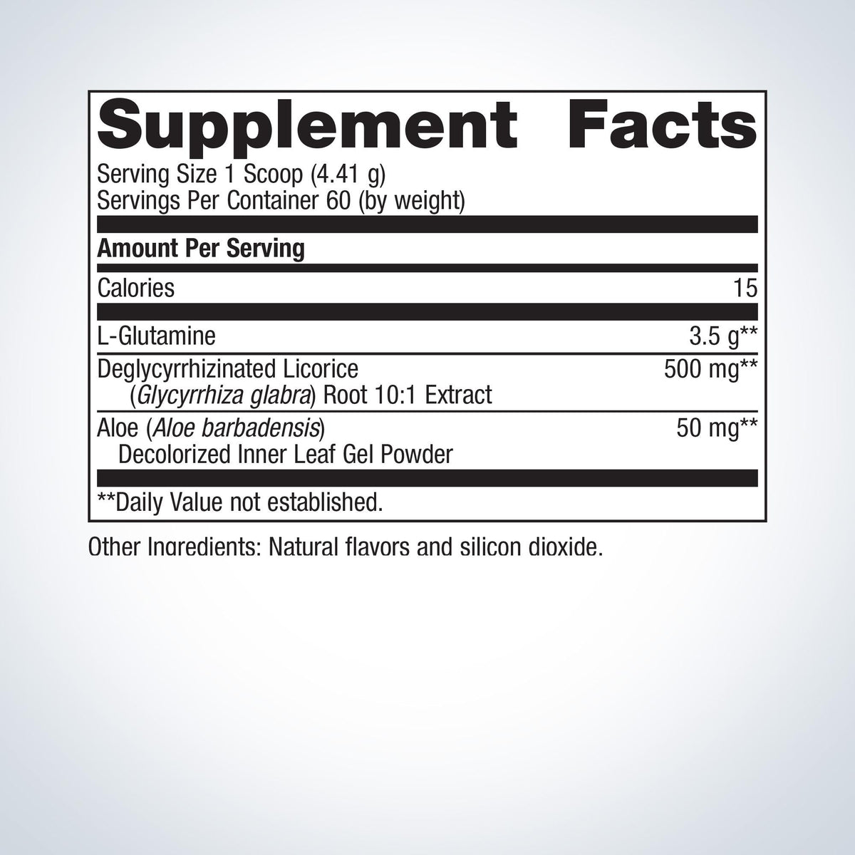 Glutagenics® Supplement Facts