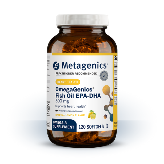 OmegaGenics® Fish Oil EPA-DHA 500 mg