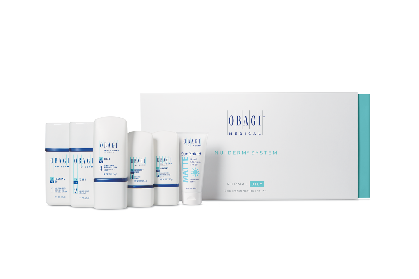 Obagi Nu-Derm Rx System Travel-Normal To Oily